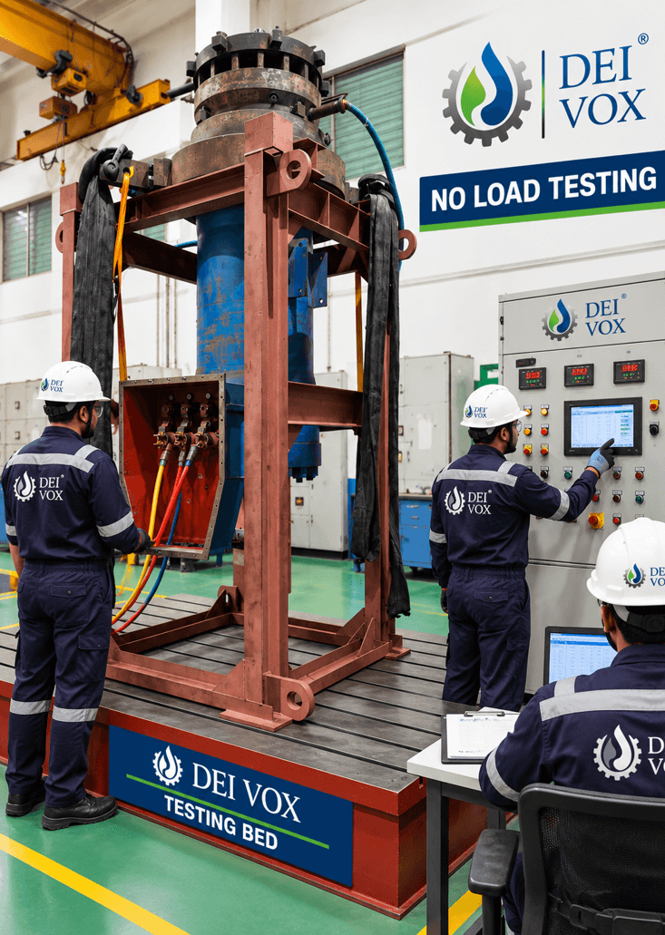 Technician performing an inspection in the workshop